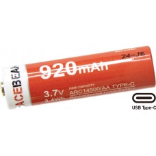 AceBeam 14500 ARC14500 920 mAh Li-ion USB-C