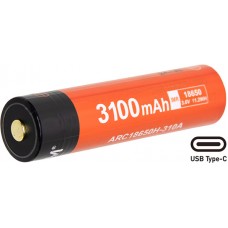 AceBeam 18650 ARC18650H 3100 mAh Li-ion USB-C