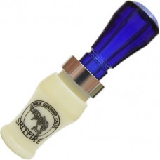 Buck Gardner SpitFire Acrylic / Polycarbonate Ivory / Blue Translucent Duck Call