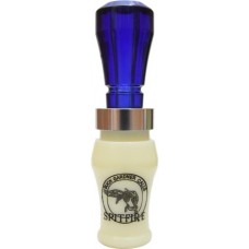 SpitFire Acrylic/Polycarbonate Ivory/Blue Translucent Duck Call