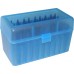 MTM R-50 Flip-Top Rifle Ammo Box Magnum Blue