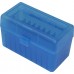 MTM R-50 Flip-Top Rifle Ammo Box Magnum Blue