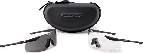Custodia Protettiva Semi-Rigida ESS Per Occhiali ICE E ICE NARO - Modello 740-0081, Colore Nero