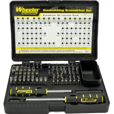 Wheeler 72 Piece Professional Gunsmithing Screwdriver Set