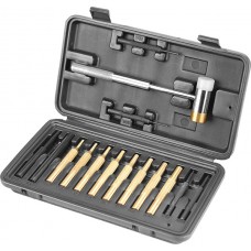 Wheeler Hammer and Punch Set In Plastic Case